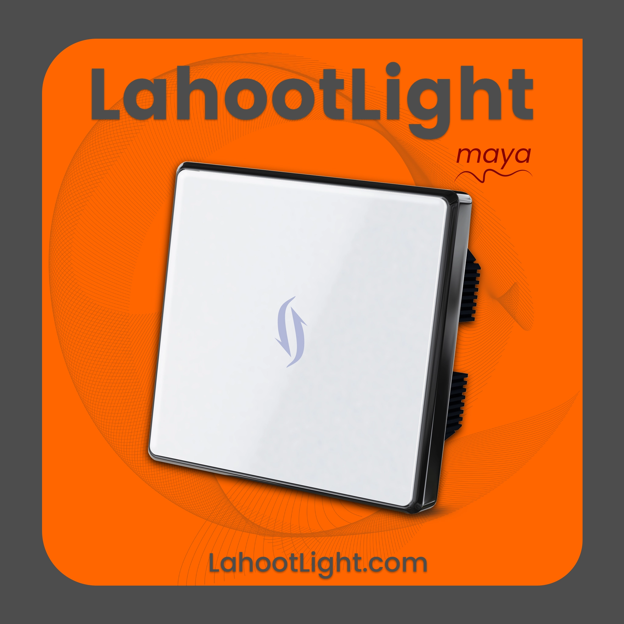 کلید لمسی صلیبی (تبدیل) مایا مدل فلونا سفید گراویتی