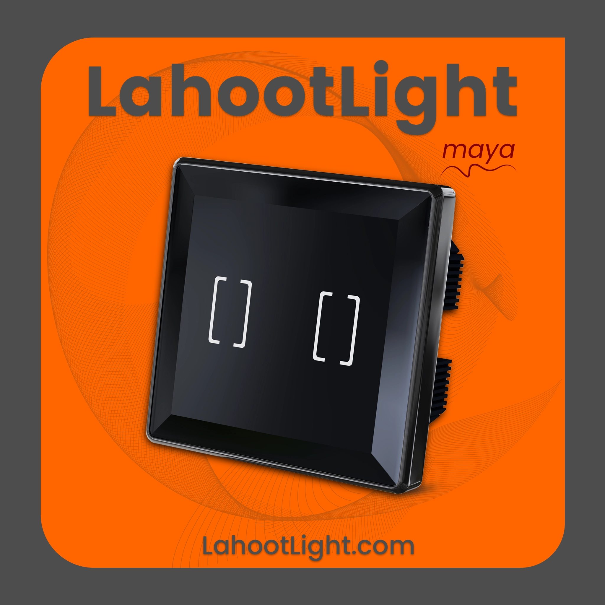 کلید لمسی دایرکت کانتکت دو پل آریس مشکی کلاسیک