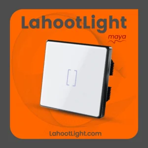 کلید لمسی تک پل هوشمند فلونا سفید کلاسیک