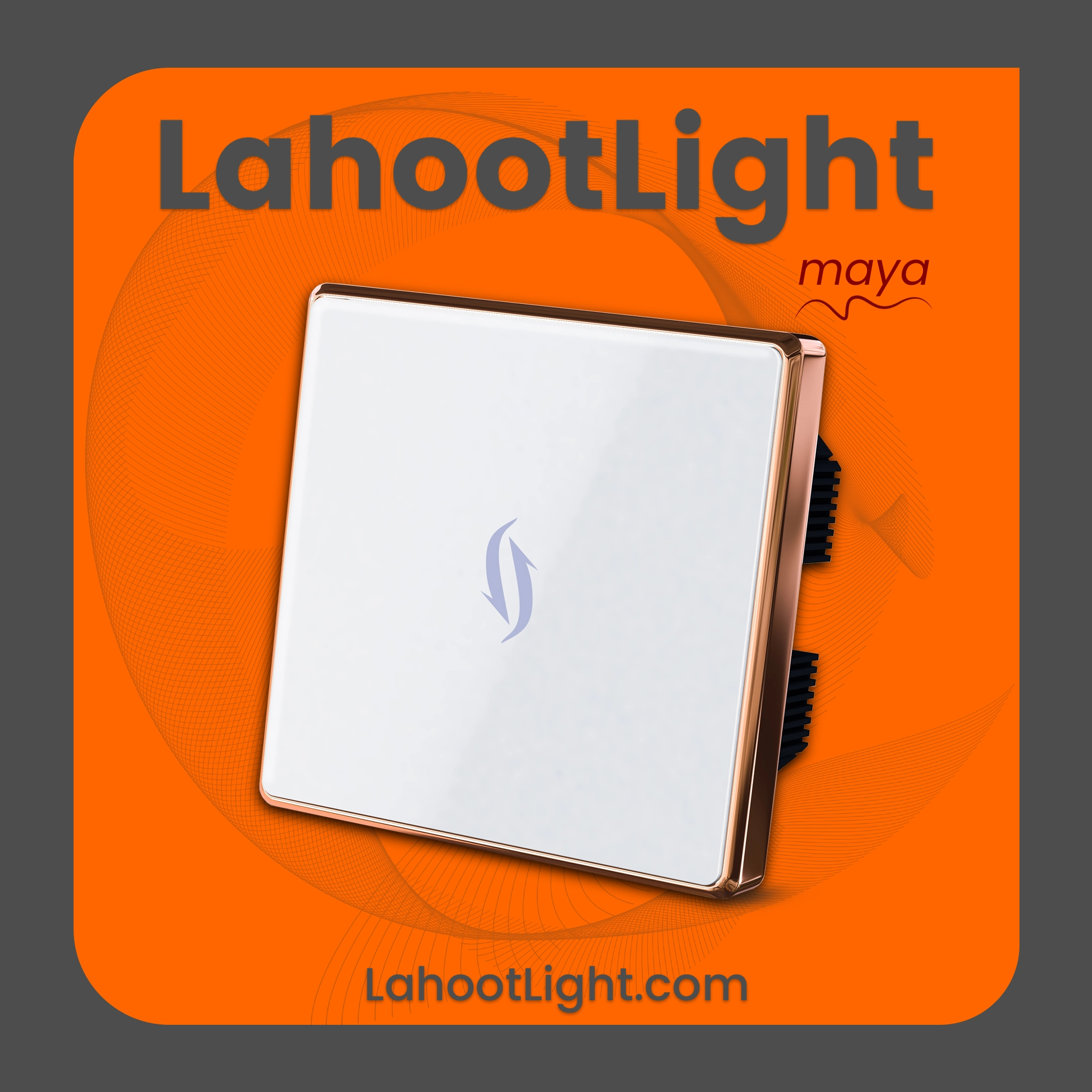 کلید لمسی صلیبی هوشمند فلونا سفید گراویتی