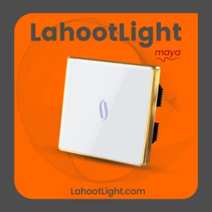 کلید لمسی دایرکت کانتکت تک پل فلونا سفید گراویتی