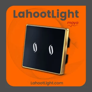 کلید لمسی دایرکت کانتکت دو پل فلونا مشکی گراویتی