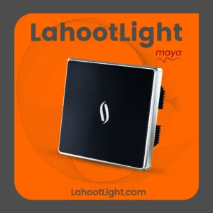 کلید لمسی فلونا مشکی گراویتی