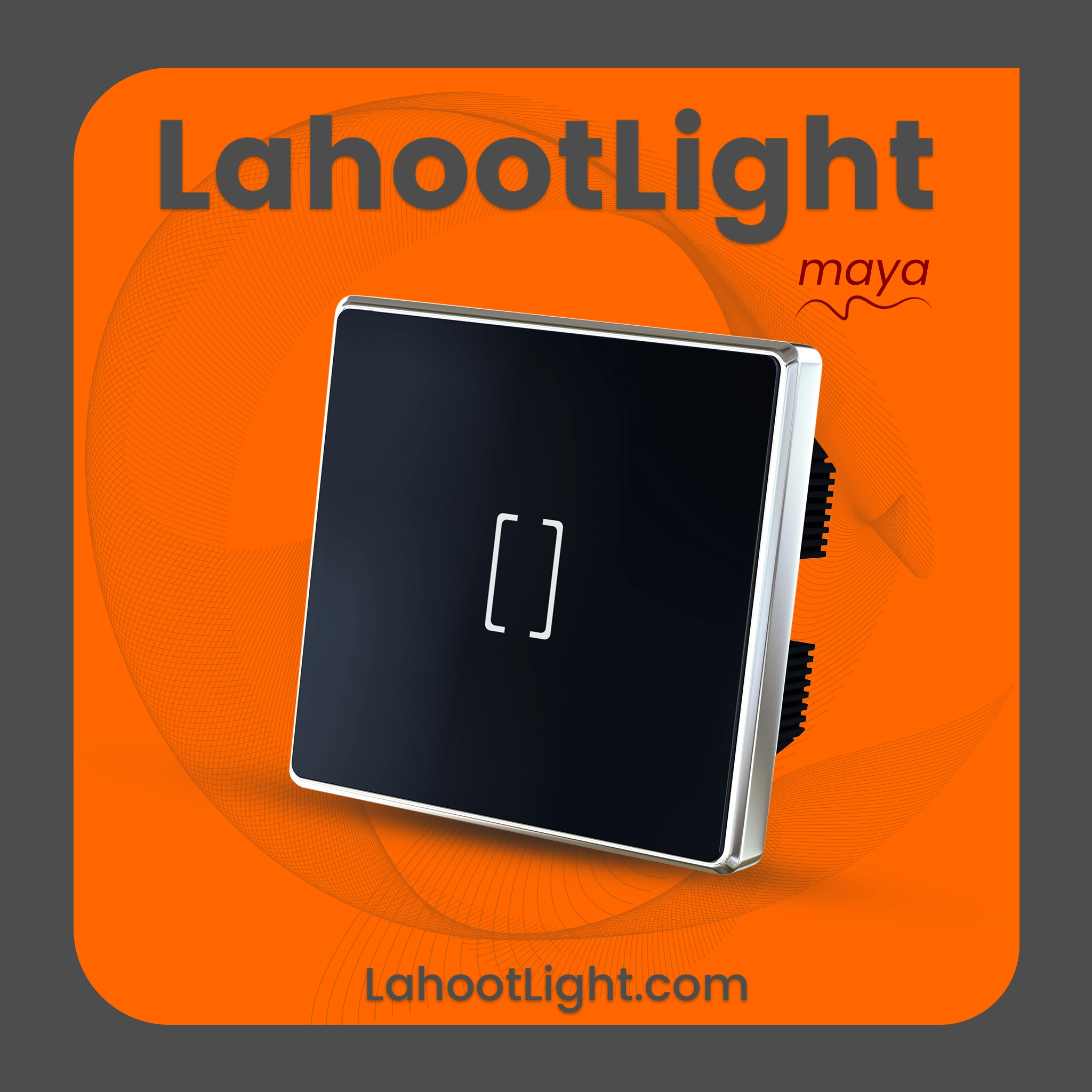 کلید لمسی دایرکت کانتکت تک پل فلونا مشکی کلاسیک